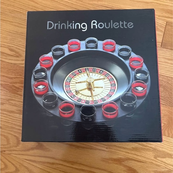 Drinking Roulette Game Set - Picture 1 of 2